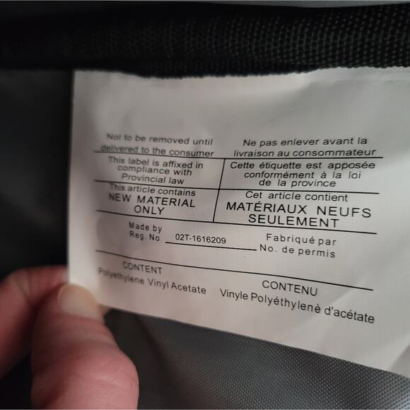 Samsonite Travel Tote Laptop Sleeve Zippered pockets EUC Measurements in photos - Picture 10 of 14